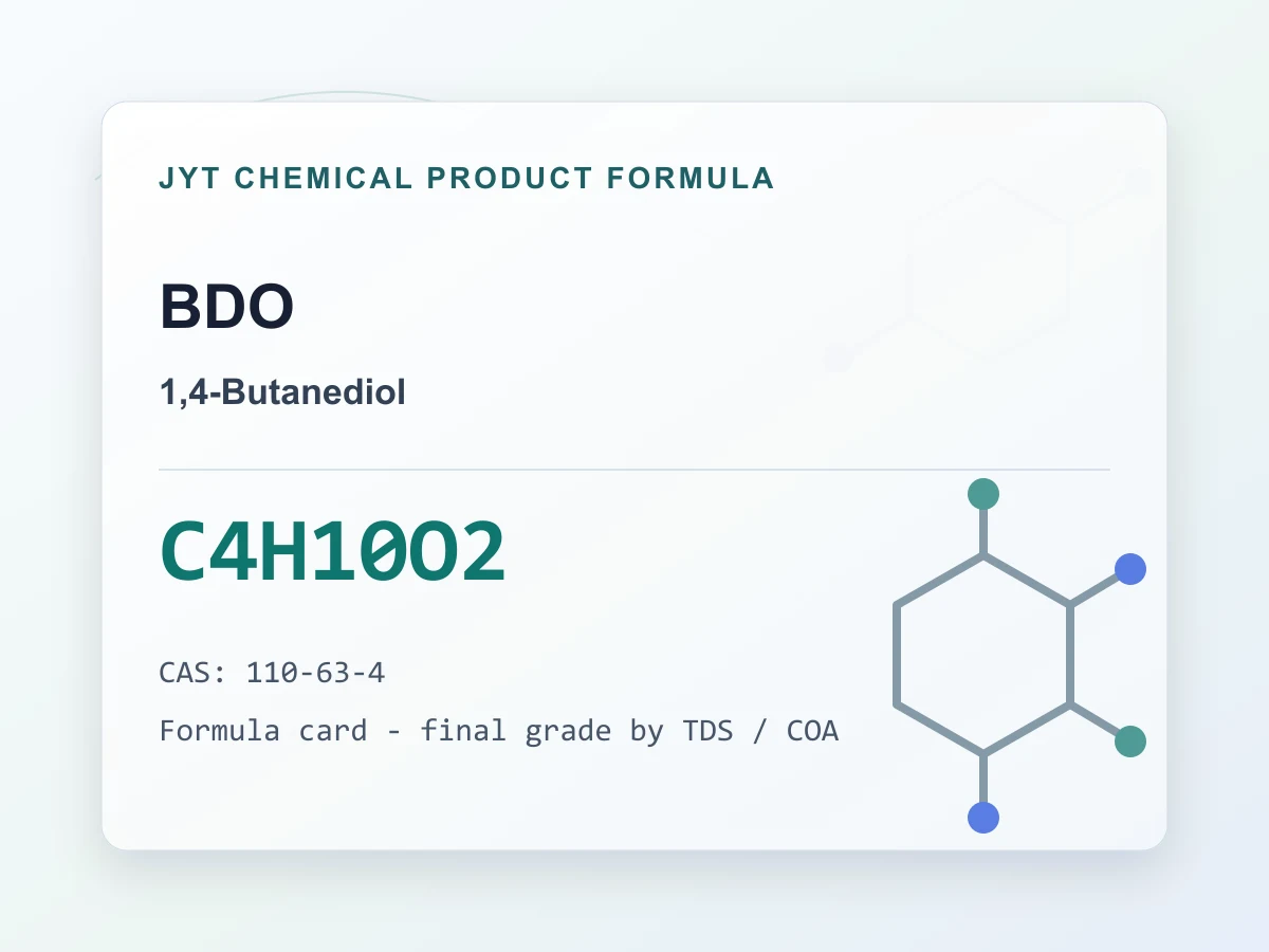 1,4-Butanediol (BDO) — Polyols & Intermediates (CAS 110-63-4)
