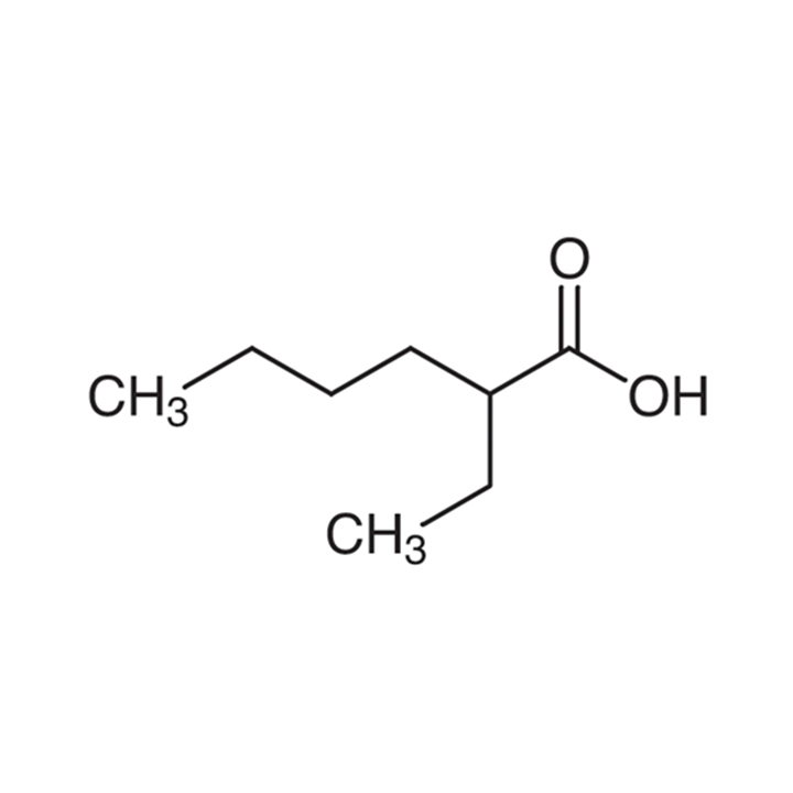 2-Ethylhexanoic Acid molecular structure