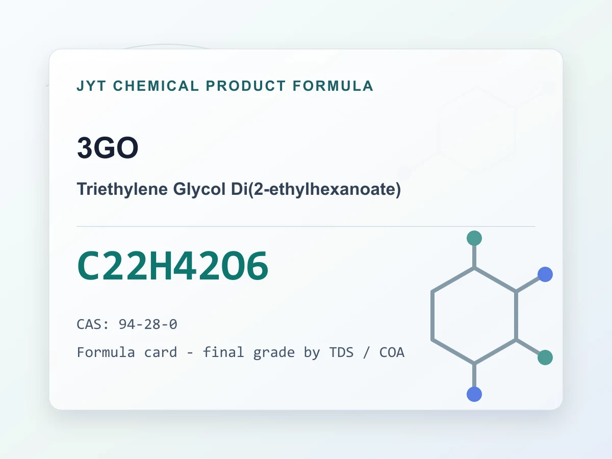 Triethylene Glycol Di(2-ethylhexanoate) (3GO) — Acids & Esters (CAS 94-28-0)