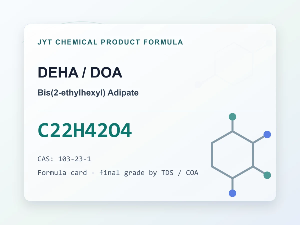 Bis(2-ethylhexyl) Adipate (DEHA) — Acids & Esters (CAS 103-23-1)